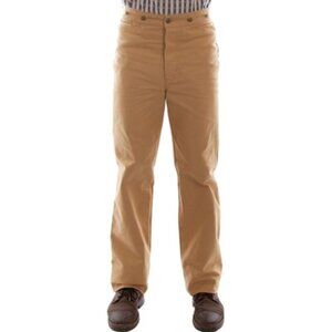 Scully - Mens Canvas Pant, size 38 US mens, color brown.